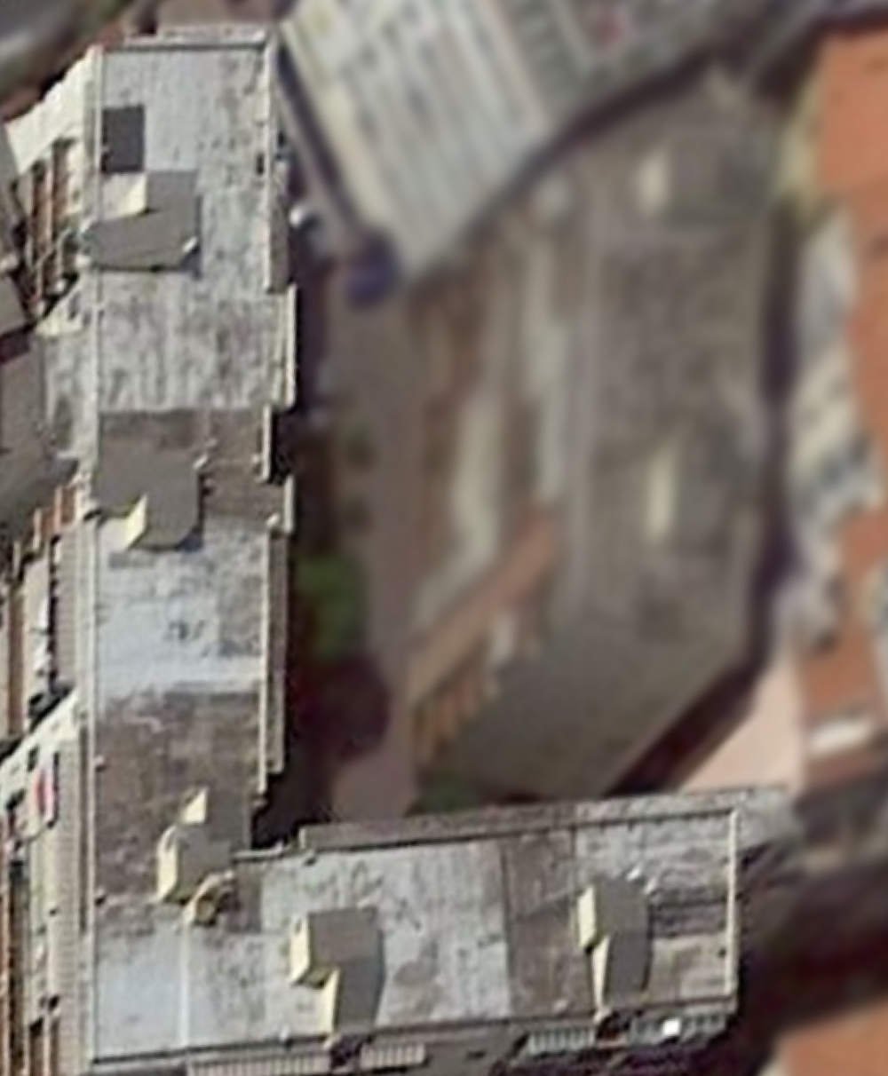 Lastrico solare prima dell'intervento